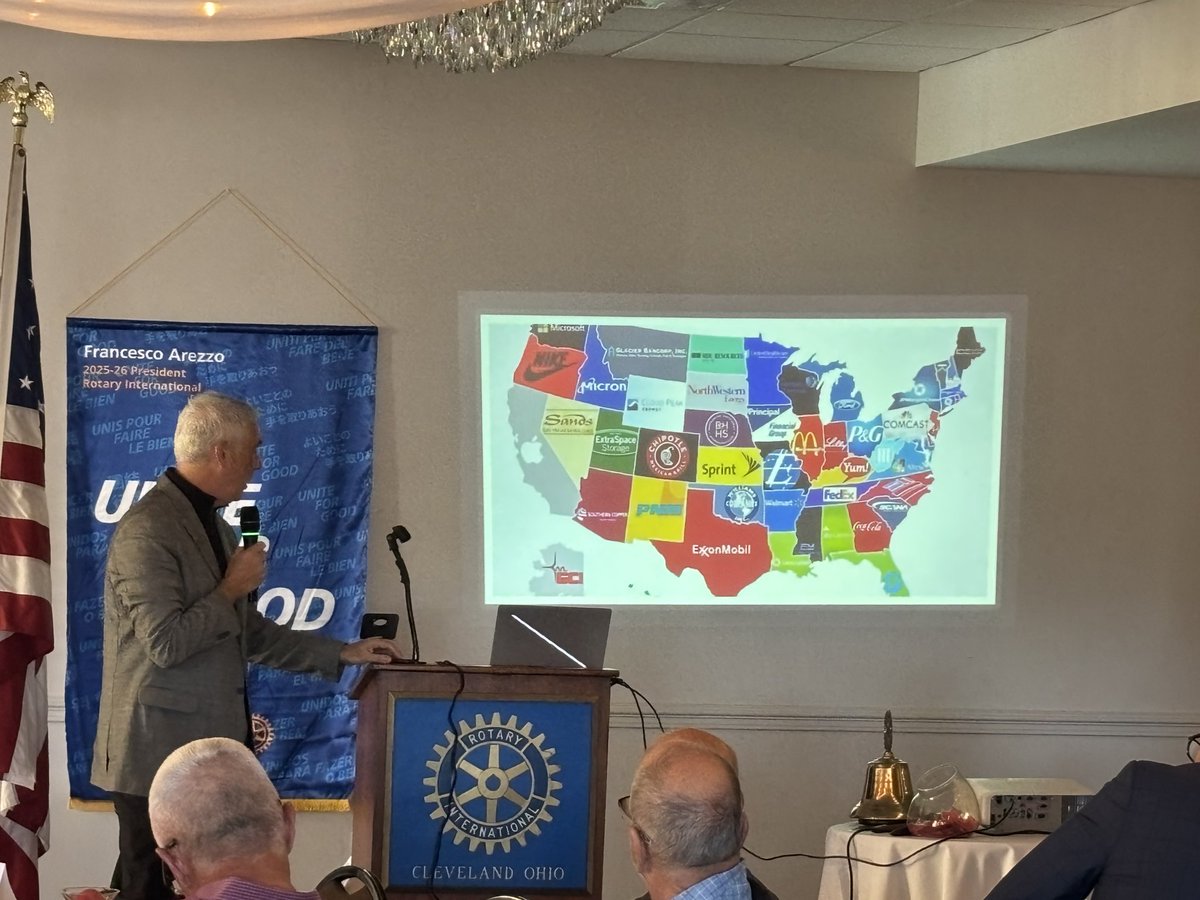 Thank you to <a href="/BullandBaird/">Michael Antonelli</a> for speaking at <a href="/RotaryCleveland/">Cleveland Rotary</a> yesterday! <a href="/BCJCgroup_baird/">The BCJC Group</a> <a href="/rwbaird/">Baird</a>