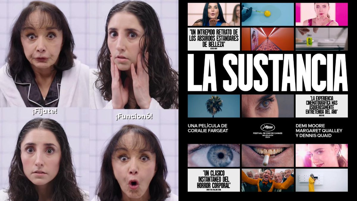 24_morelos's tweet image. ¡ES CINE! CHILINDRINAS PROTAGONIZAN PROMOCIONAL DE "LA SUSTANCIA"

#HBOMax agregó a su catálogo la película "La Sustancia" y para anunciarlo, compartieron un promocional protagonizado por las #actrices María Antonieta de las Nieves y Paola Montes de Oca.

Cabe destacar que ambas