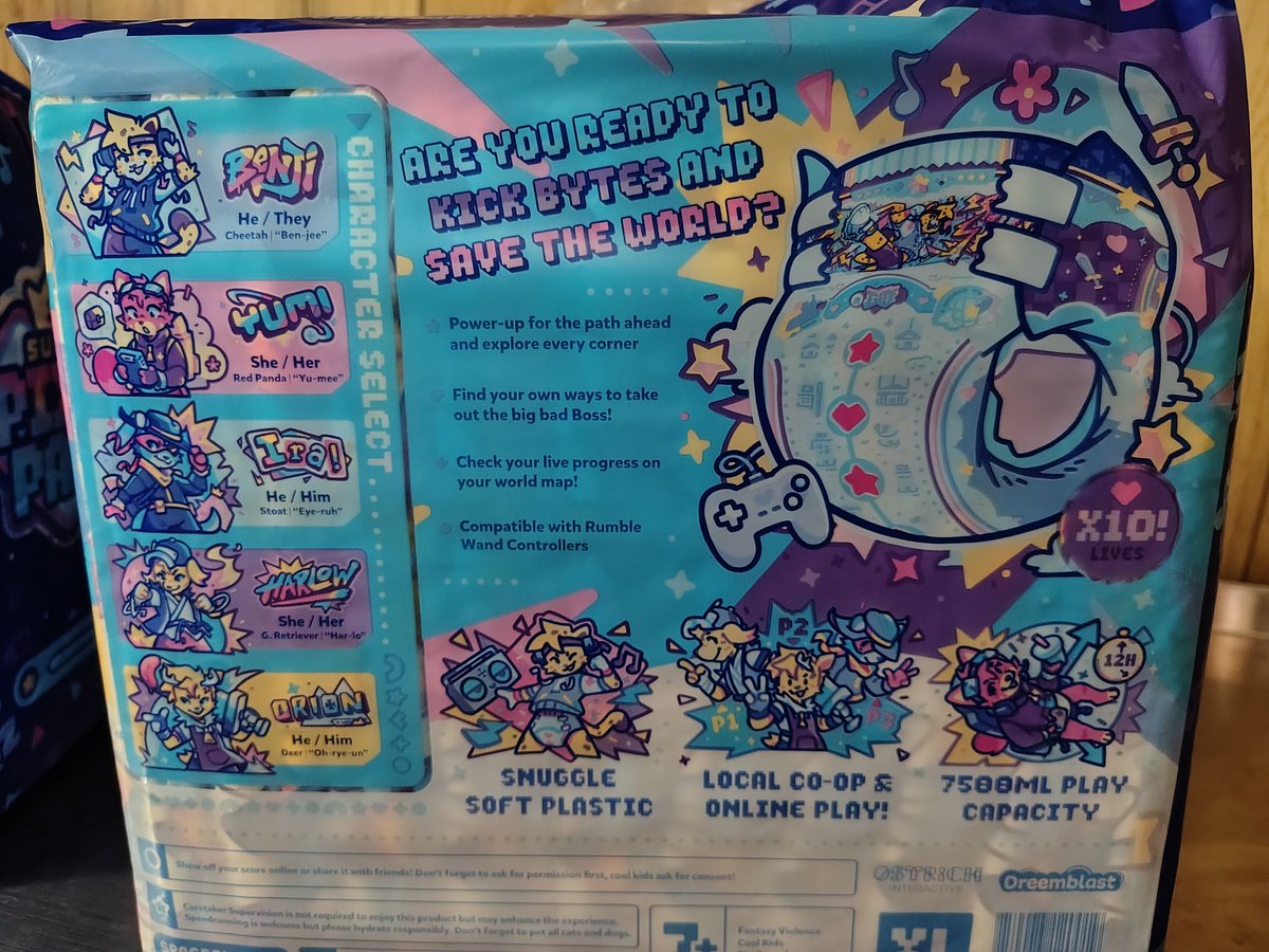 Codyomega97's tweet photo. Okay finally up the ramp and lets look what we got

Super pixel pals from @GoPretendAgain 

The packing is cute I like the back with the characters and layout https://t.co/pUqrWjPVBx