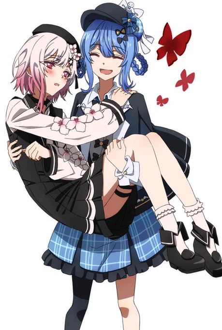 コミッションで描いたエマとシェリーです
