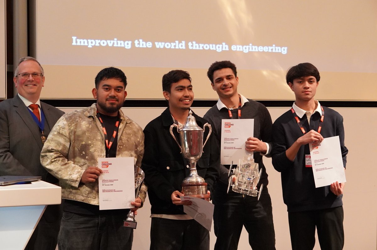 Congratulations to <a href="/sheffhallamuni/">Sheffield Hallam University</a>'s Team Affinity on their win of the Design Challenge 2025 competition! #engineering