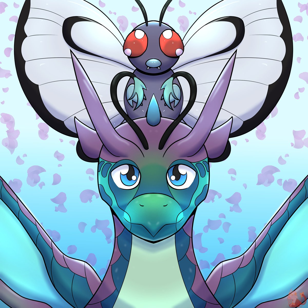 ShinxXArts's tweet photo. Blue with his Butterfree

#wingsoffire #pokemon #wof #dragon #dragonart https://t.co/gYgXrgwKIx