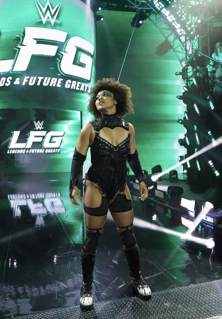 lexveraux's tweet image. The Kat is reportedly listed to return for the Women's WarGames Match at the Series, as well as WWE LFG’s Tatyanna Dumas. 

Kat is planned to team with Ripley, Flair, Bliss &amp;amp; B-Fab against the team of Women’s IC Champion Lynch, Asuka, Sane, Nikkita Lyons &amp;amp; Tatyanna Dumas.

(WON)
