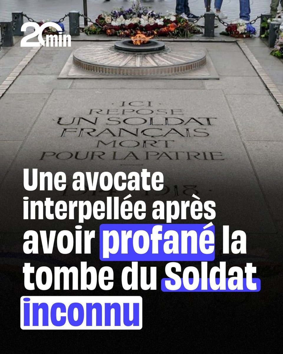 20Minutes's tweet image. 🔴 Elle a mordu l'un des policiers après avoir arraché les fleurs de la tombe
➡️ 20min.fr/SAV