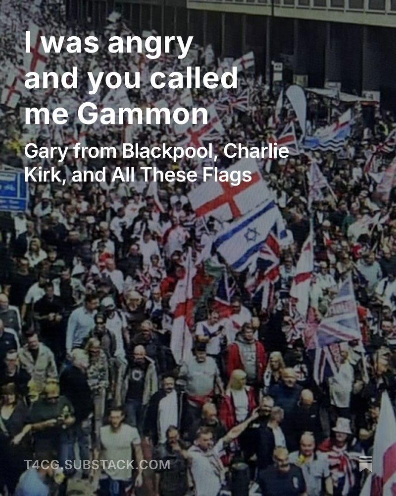 Together4CommonGood (@t4cg) on Twitter photo "Gary and those like him, through their anger, reveal a politics that has abandoned them, economics that offer no hope, and a culture that makes them strangers in their own country. "
<a href="/DrJohnClifton/">Dr John Clifton</a> examines the drivers of discontent, how anger, left unheard, hardens into wrath, "Gary and those like him, through their anger, reveal a politics that has abandoned them, economics that offer no hope, and a culture that makes them strangers in their own country. "
<a href="/DrJohnClifton/">Dr John Clifton</a> examines the drivers of discontent, how anger, left unheard, hardens into wrath,