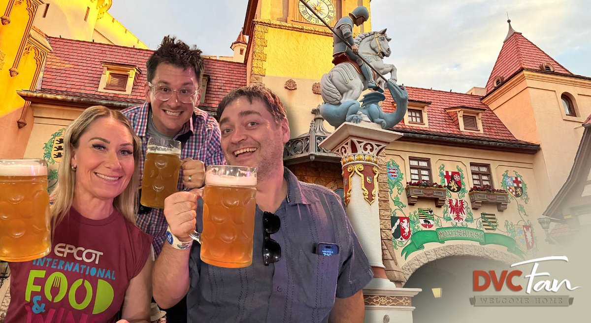 🍺✨ Prost! We’re celebrating Oktoberfest at EPCOT’s Germany Pavilion! 🇩🇪 Join us for a festive date night at Biergarten Restaurant, where the bratwurst is sizzling, the Polka band is playing, and the steins are clinking! 🍻

From hearty schnitzel and rotisserie chicken to fresh