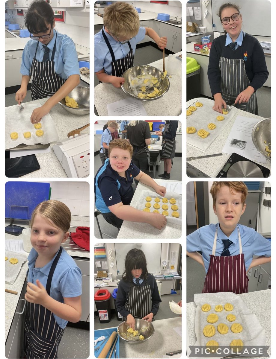 Dosbarth Derwen made some fork biscuits in Food Technology this week. They weighed their ingredients and mixed them until they were ready to be shaped. Then they carefully using a fork to press down on the biscuits 🧑‍🍳🍪