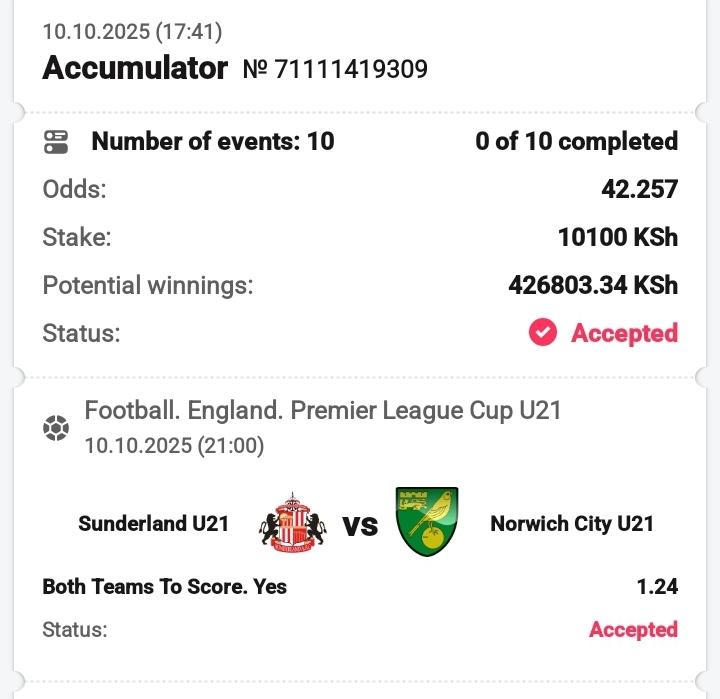 Simba_tips's tweet image. 💥BOTH TEAMS TO SCORE 💥
⚡️On DB-BET
♻️Stake high and relax
🎯42 Odds
Register here‼️‼️‼️‼️
REG📲📲 db-bet.co/DBO_
#Promocode 👉DBO
#Boookingcode👉6ZS4F
DownloadApp📲📲 db-bet.co/DBO_App_
#SUCCESS 🟢🟢