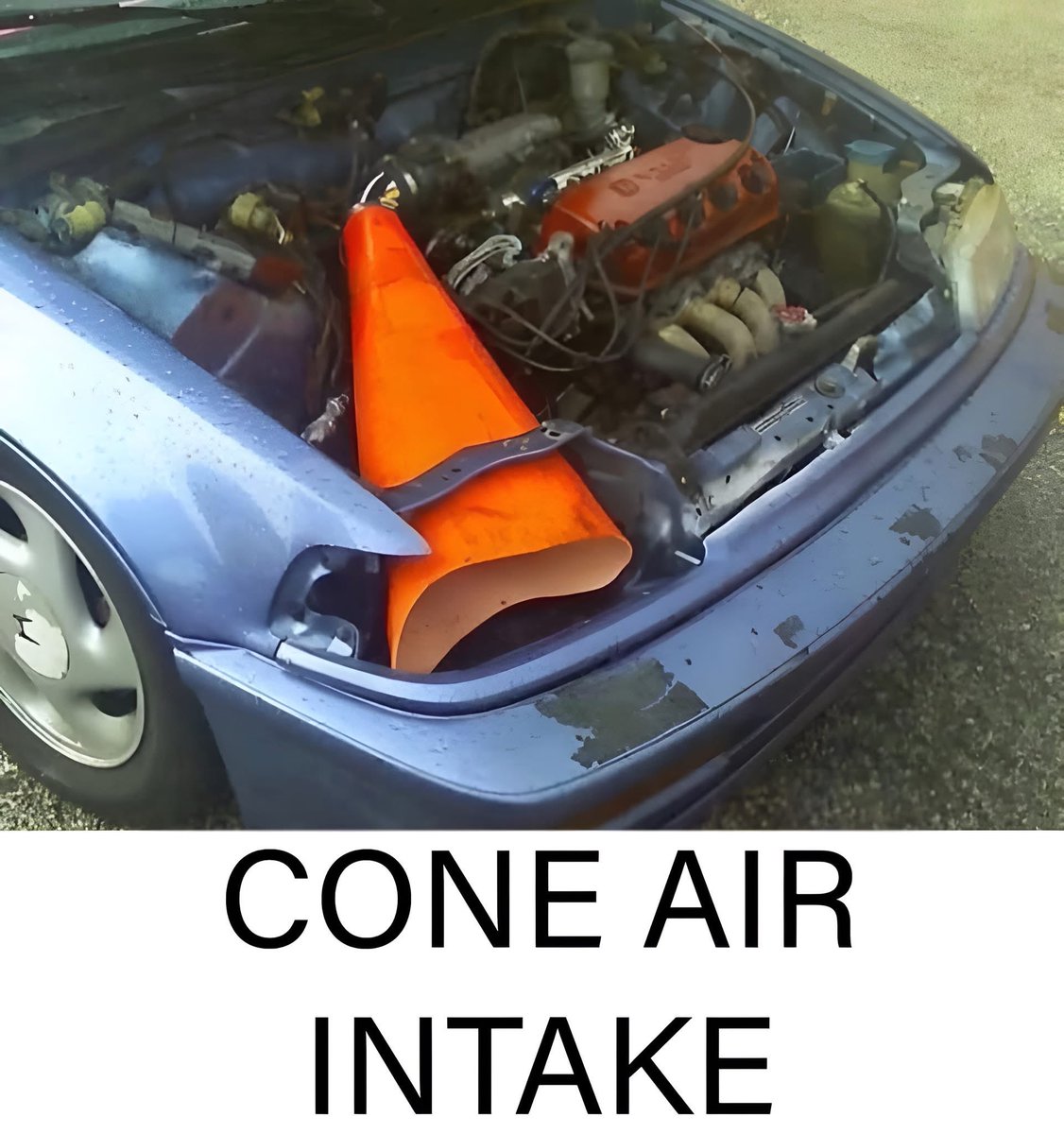 Traffic cone mafia lol 😂