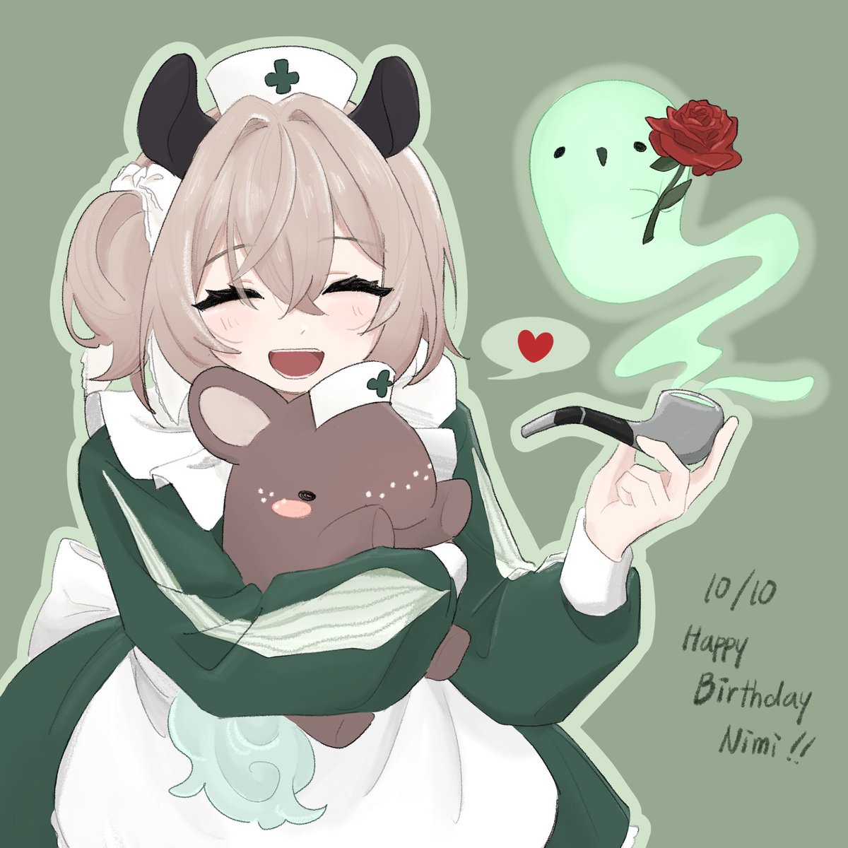 eight_rkgk's tweet image. Happy birthday Nimi !!!!! 💚💚💚
#nimagery