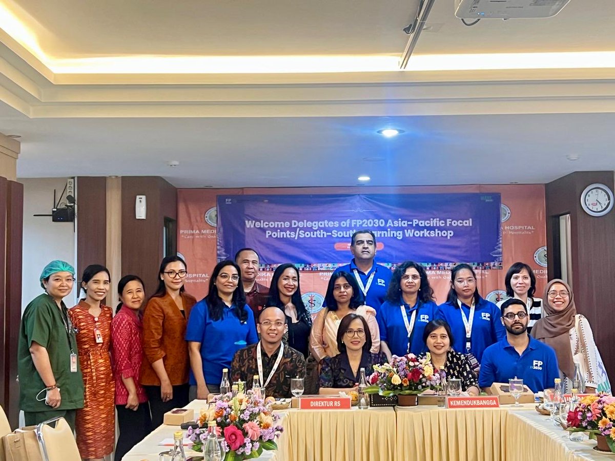 MoHFW_INDIA's tweet image. At the FP2030 Asia-Pacific Workshop in Bali, Ms. Meera Srivastava, JS (RCH) and Dr. Indu Grewal, Additional Commissioner (FP) represented India’s National Family Planning Programme, highlighting the country’s progress, priorities, and best practices.

The delegation also visited…