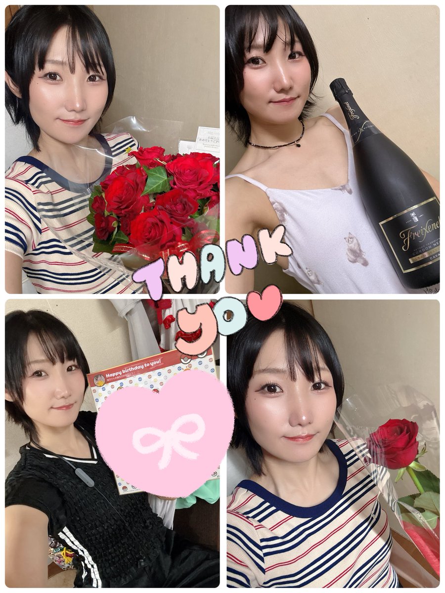 実は誕生日も迎えていて
あんまり実感無かったけど、おめでとうって言って貰うとやっぱり嬉しいなあってほっこりしてました🥰💖

手ぶらでごめんね💦なんて方もいたけど、全然！会えただけで嬉しいです🫶（社交辞令じゃないよ！）
写真全部撮れてなくてごめんね💦
皆様本当にありがとうございます💐🤍
