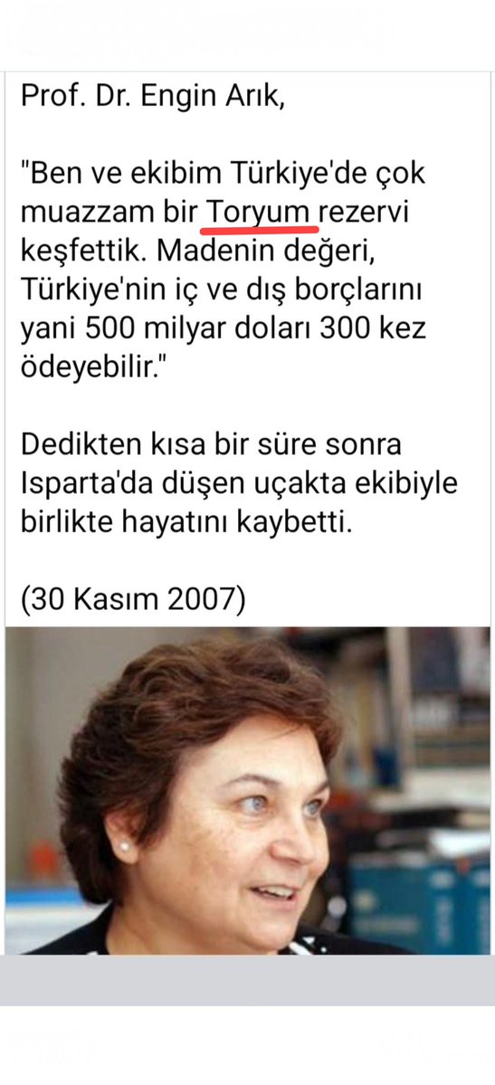 herkesneder's tweet image. Bu ülkenin karanlıkta kalan en büyük &quot;faili meşhur(!)&quot; katliamlarından biri, değerli bilim insanlarımızın hayatını kaybettiği uçak kazası(!) dır.

#Maden #element #altın #Gazze #israil #Trump #uyuşturucu #Erdoğan #imamoğlu #enflasyon #SinanAteş #öcalan #DevletBahçeli