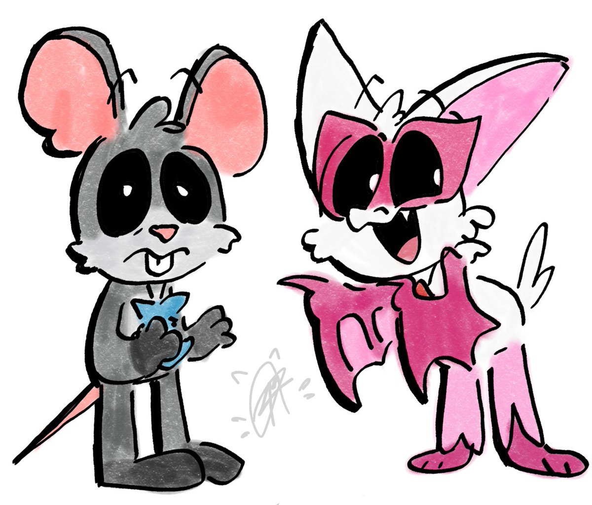 Amo este estilo, que mal que es de un ship diferente (no es daynap) 💔

#Nigthmarecritters #toullie #rabybaby #PoppyPlaytime