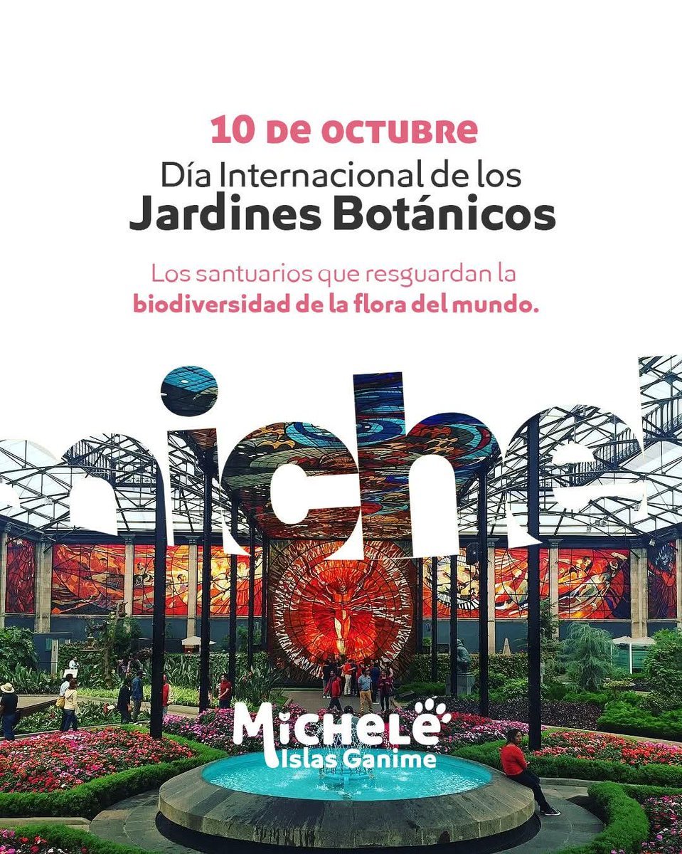 Este 10 de octubre te invito a visitar y apoyar los oasis verdes que protegen la vida y especies de la tierra en #PeligroDeExtinción. 🌿🌺🌳