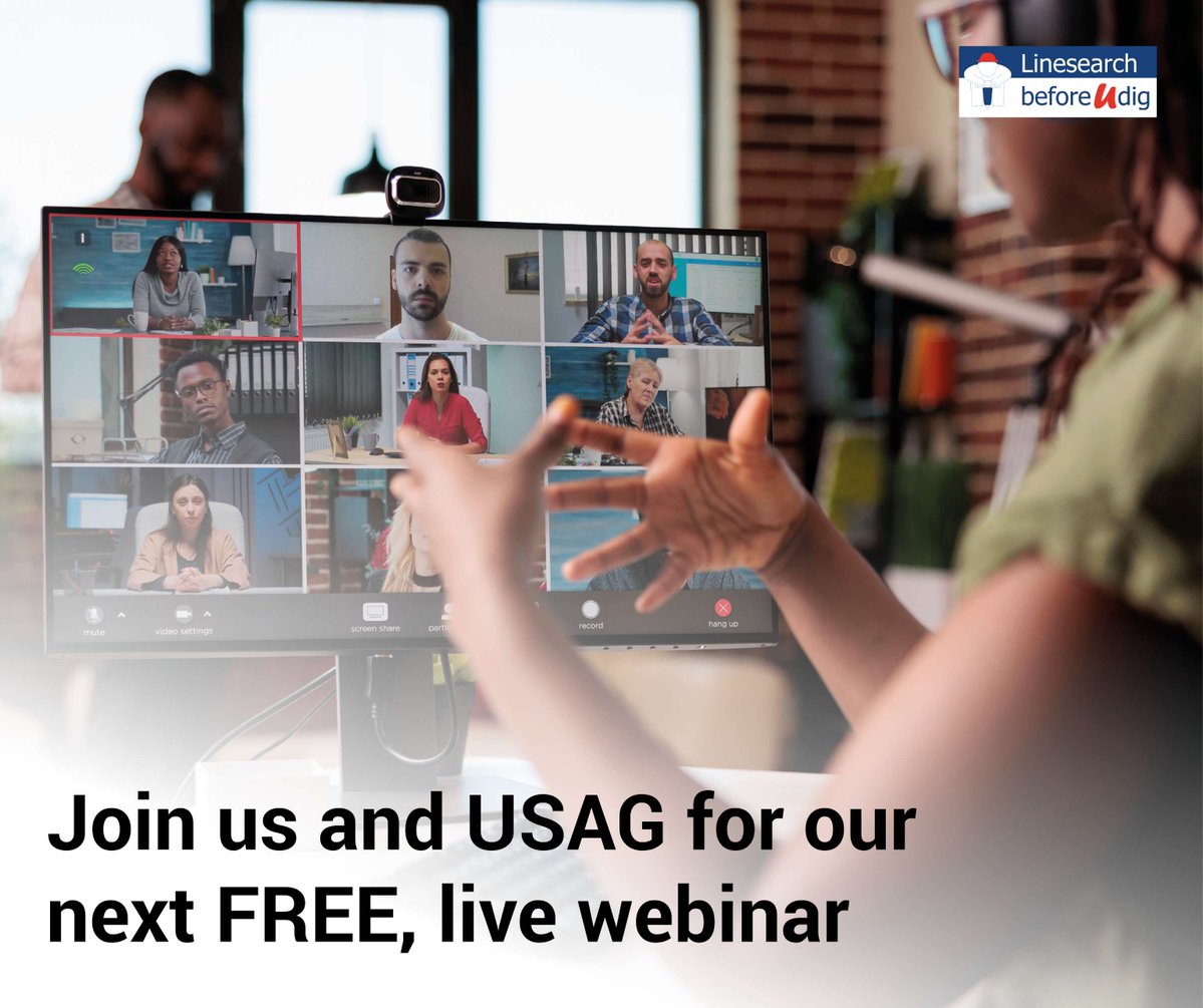 LSBUD's tweet image. On 23rd October, we’re thrilled to welcome the Utility Strike Avoidance Group (USAG) back to our webinar series! 🎉

🔗 ow.ly/AGJO50X9S6v

#LSBUDWebinar #USAG #SafeDigging #UtilitySafety #StrikePortal #WebinarSeries