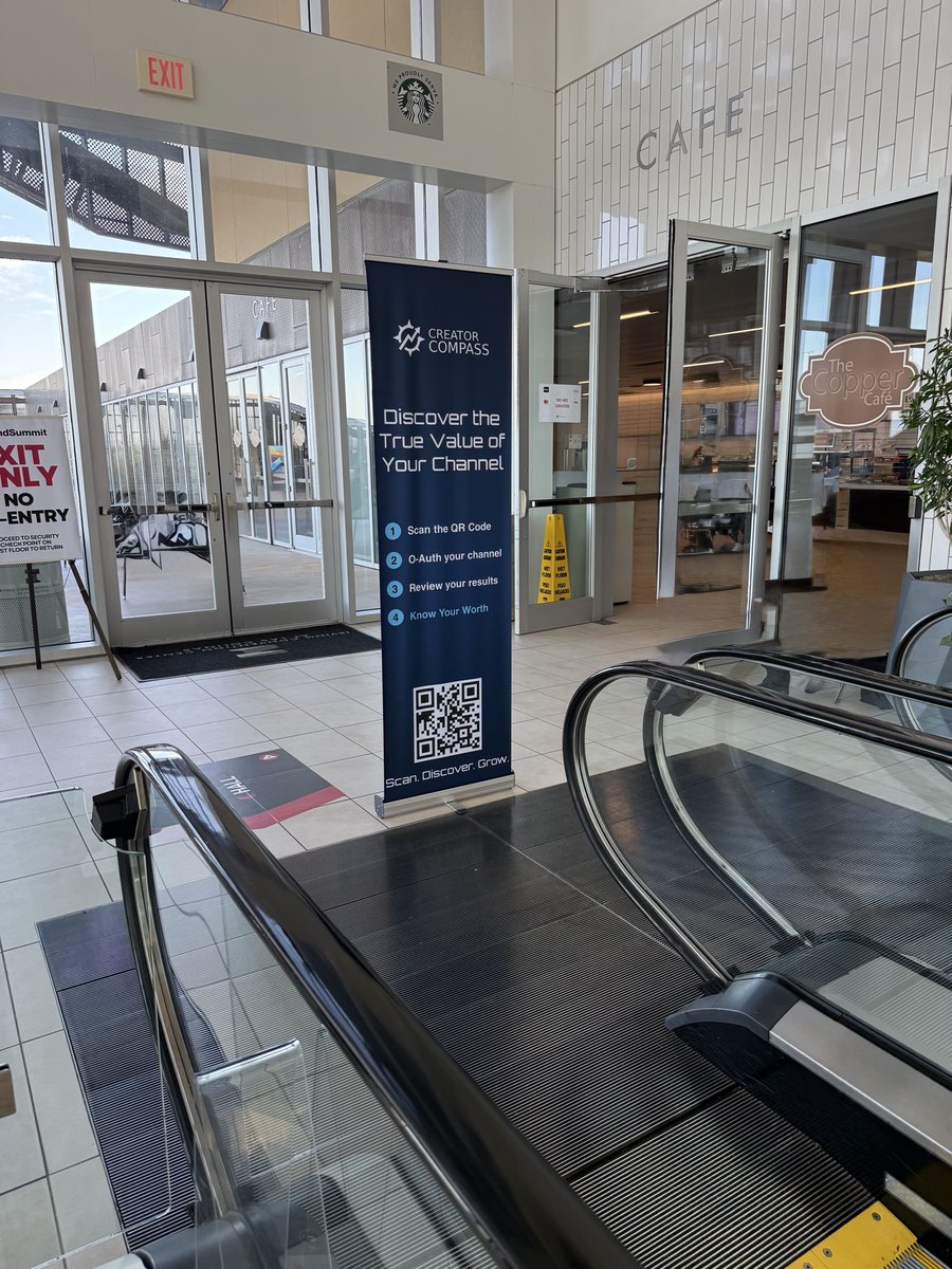 CCompassLA's tweet image. That’s a wrap on VidSummit25. Compass had an incredible time connecting with Creators &amp;amp; innovative companies shaping the future of this space! Grateful for the energy, the insights and the conversations that are pushing this space forward!🚀
#CreatorCompassLA #VidSummit