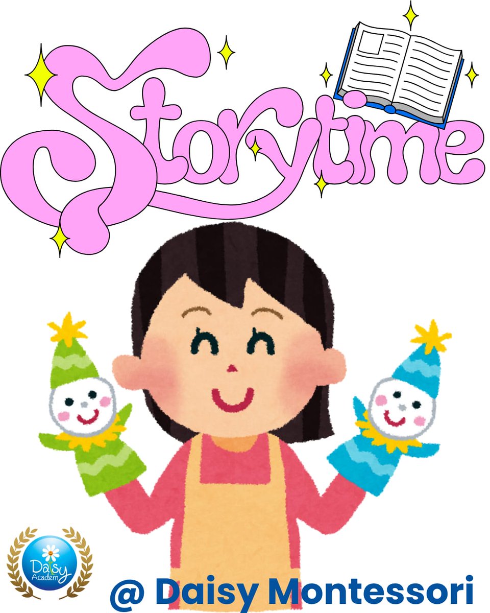 MontessoriDaisy's tweet photo. Once upon a time… a group of little dreamers gathered at Daisy Montessori to listen, imagine and explore!
We’re excited to invite your little one to a magical Storytime Morning filled with engaging tales, laughter, puppets and fun crafts. 🌿
👉 Call/WhatsApp 9108029204. https://t.co/2APsdqjtry