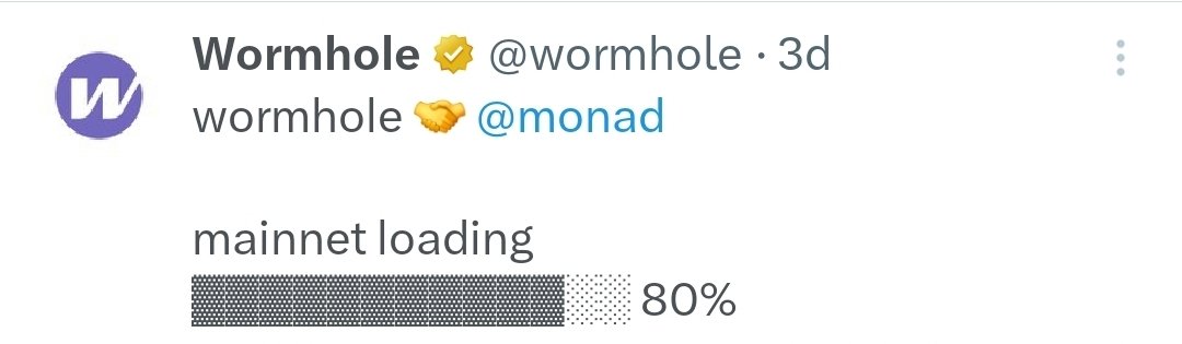 ImNPC603's tweet image. Wormhole  and Mayan finance are both launching day one on Monad mainnet.

That means cross-chain liquidity and instant swaps baked in from the start. 🚀