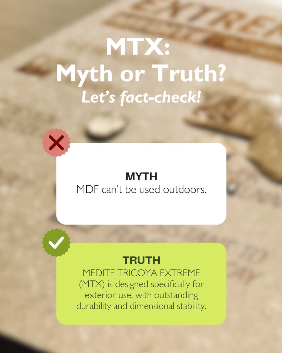 MEDITE SMARTPLY tweet media