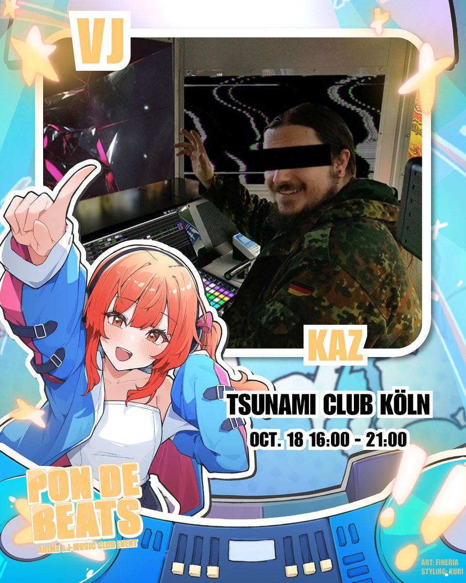 『 Our VJ Monster Machine 』

This button-bashing VJ monster <a href="/Kazandu94/">Kaz</a> delivers the most fun visuals for everyone! Recently passing his 100th performance! There is literally no one stopping him! 

So don’t blink or you might miss it!