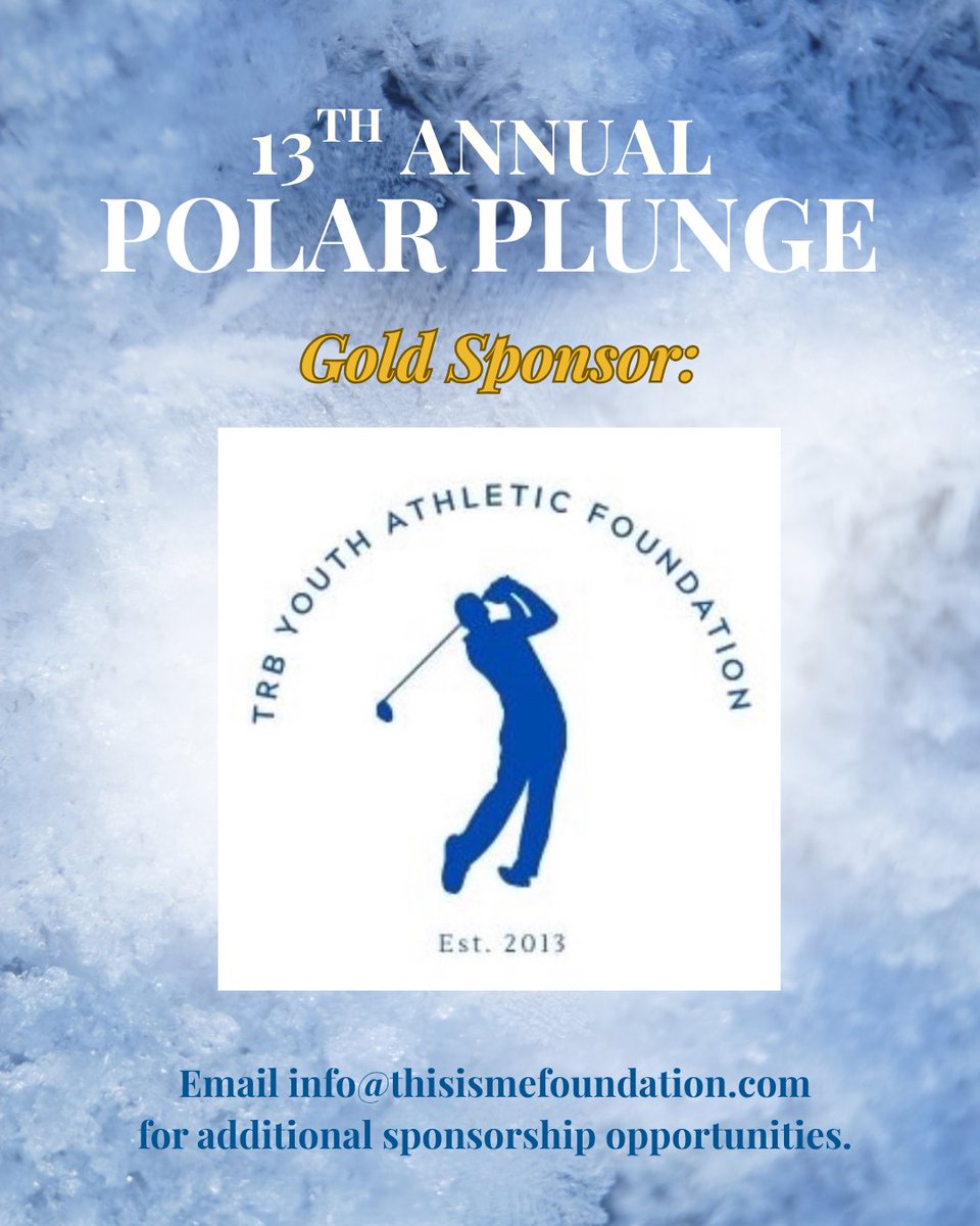Email info@thisismefoundation.com for more information on sponsorship opportunities for the 13th Annual Polar Plunge taking place on 1/1/26 in #Peekskill!