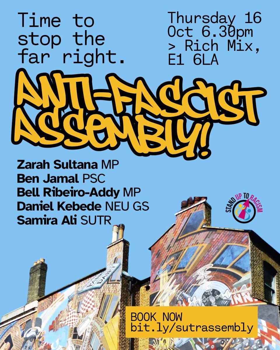 Stand Up To Racism tweet media