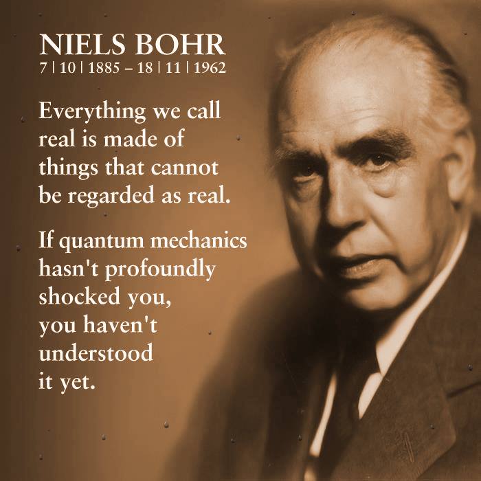 KhemKishan's tweet image. Quantum mechanics says reality’s not real, so don’t take everything too seriously! #TGIF