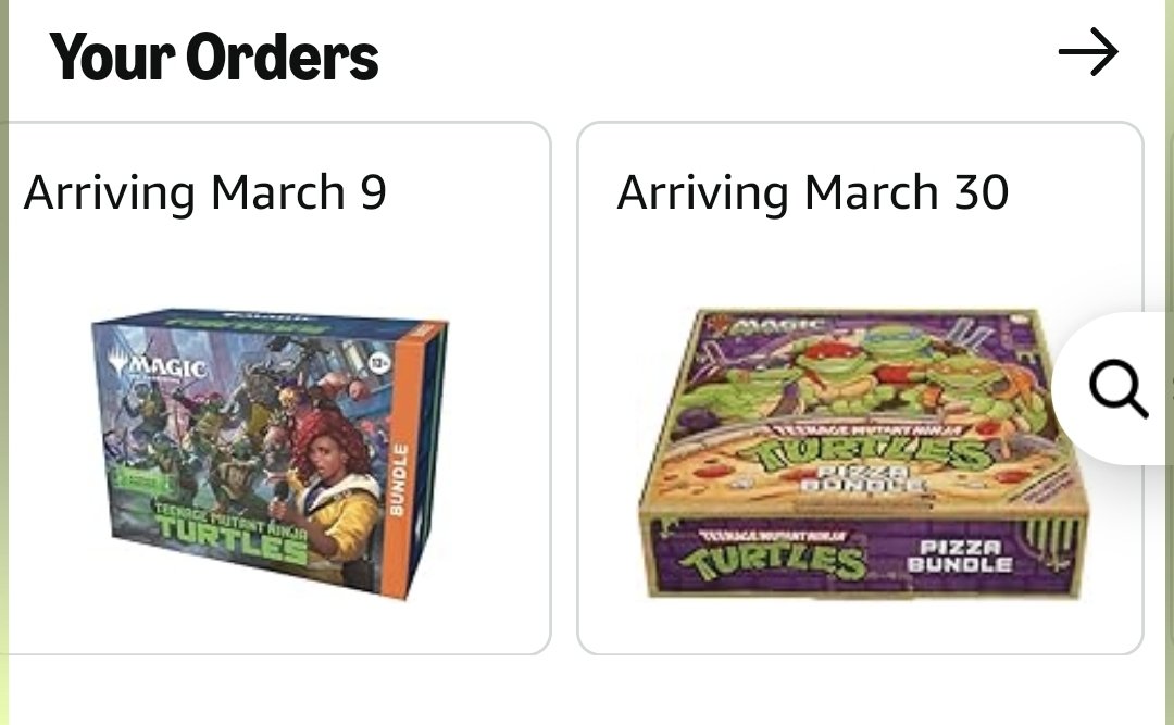 HUGE WINS in the Dark Rarity cord just now! 

A ton of us grabbed the just dropped #TMNT Magic the Gathering boxes on Amazon!

What a score for the members!

Come through and next time it could be you!
discord.gg/6j4e7SGc7s
#magicthegathering #mtg #Amazon #Pokemon #FridayVibes