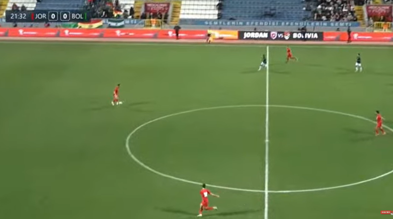 Viendo el amistoso entre Jordania vs Bolivia por Youtube. Bolivia y una prueba que le servirá para agarrar ritmo rumbo al repechaje que los podría llevar a ese sueño llamado mundial.