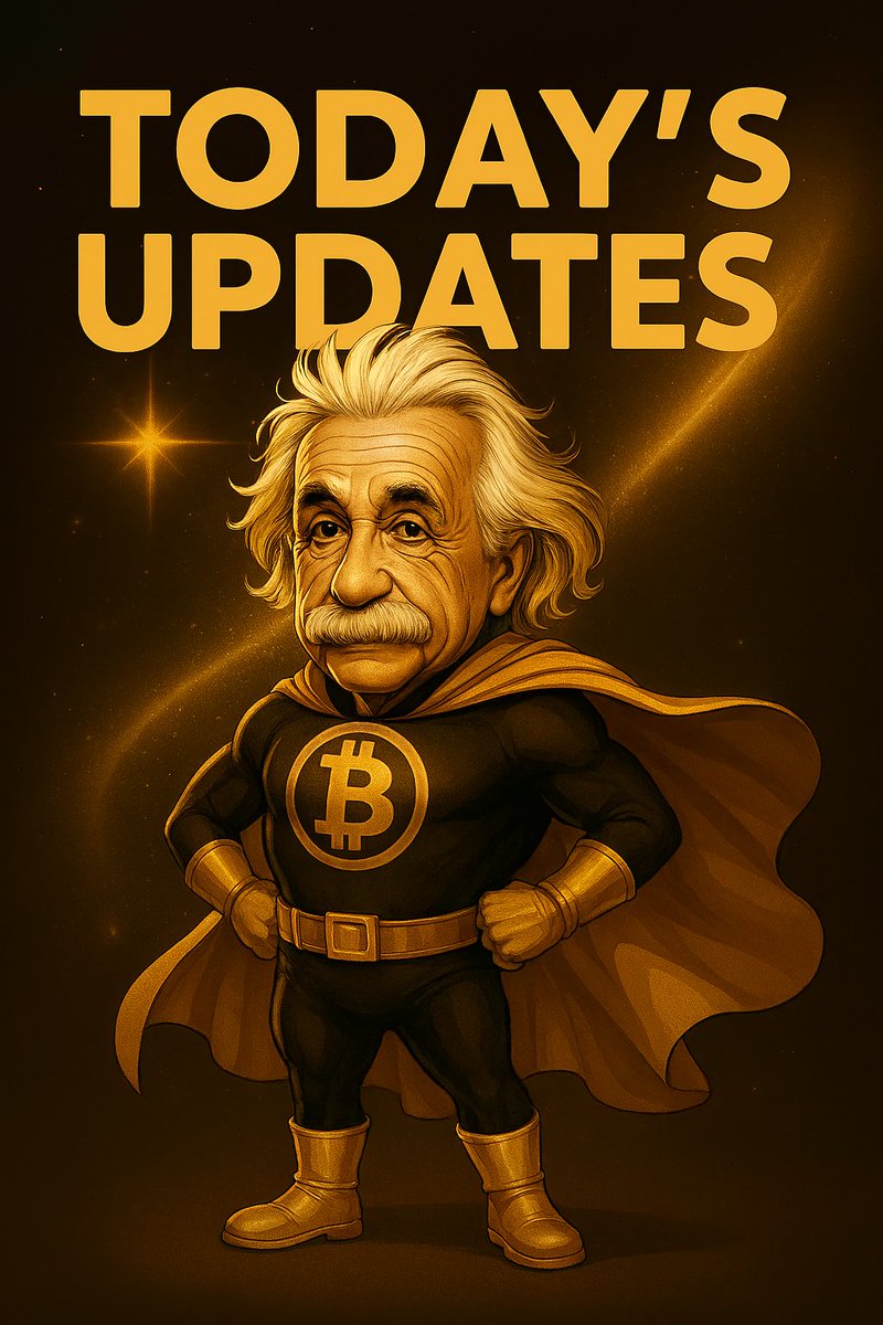 cryptoeinsttein's tweet image. 🔄 PROJECT UPDATES
🔹ZORA fue listada en Robinhood US, marcando un nuevo hito para su adopción retail.
🔹MON habilitará su claim de airdrop este 14 de octubre.
🔹CORL será listada como Binance Alpha el 12 de octubre.
🔹BTC: Strategy lanzará su reporte trimestral Q3 el 30…