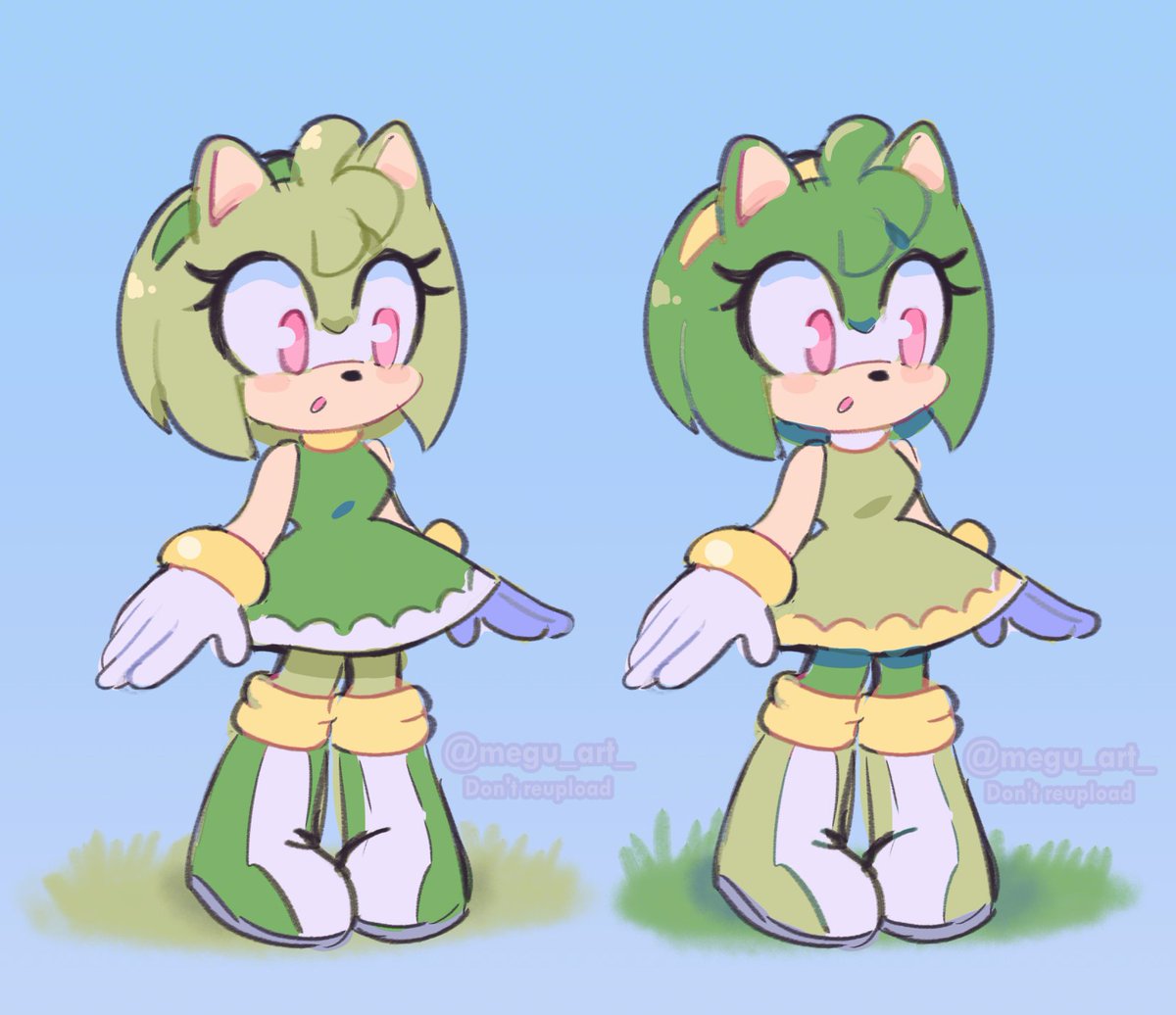 Green Amy but I make her palette work