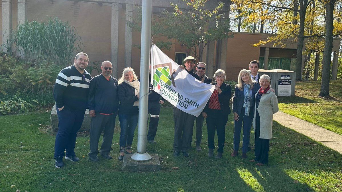 Today, <a href="/MayorLawlor/">Ann Lawlor</a>, joined by Councillors Albano, <a href="/alexghilson/">Alex Hilson</a>, and Kindbom, proudly participated in a flag raising ceremony with the Townsend Smith Foundation (<a href="/townsendsmithf/">Townsend Smith Foundation</a>) in recognition of World Hospice &amp; Palliative Care Day (Saturday, October 11).

This global day of