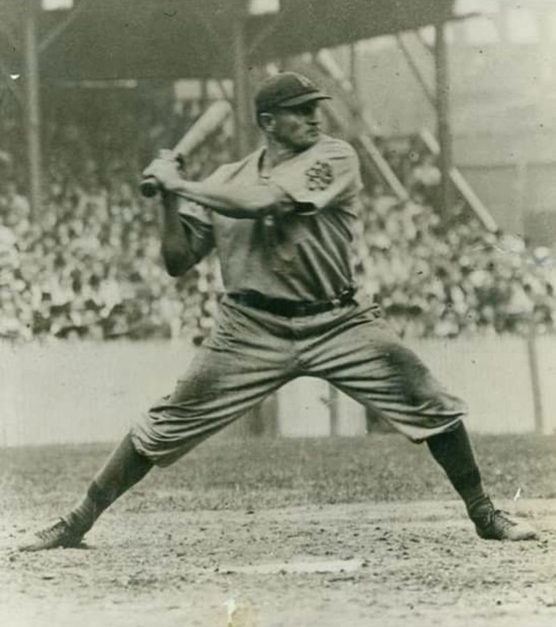 Great shot of Honus Wagner.