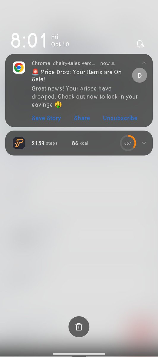 CodeMayor's tweet image. Today I did not do much
I just work on email confirmation after a user order product
Slide two after delivery
And the last slide was pushing notifications to subscribers user even if the browser is closed, the notification will still drop