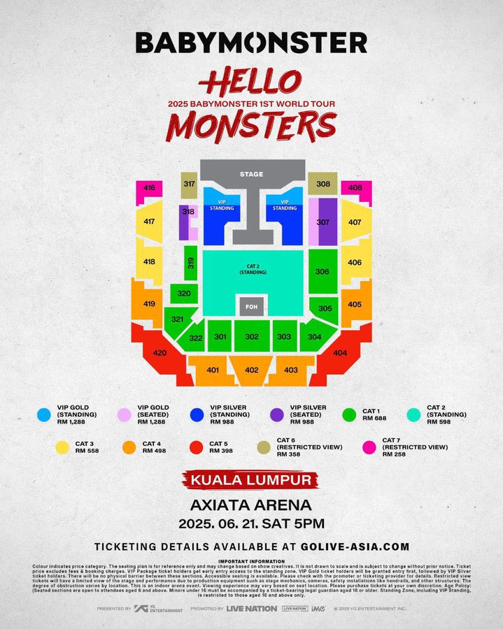 zularifayup's tweet photo. Reference to budget your target seat for #TXTinKL https://t.co/grBYJ5pp52