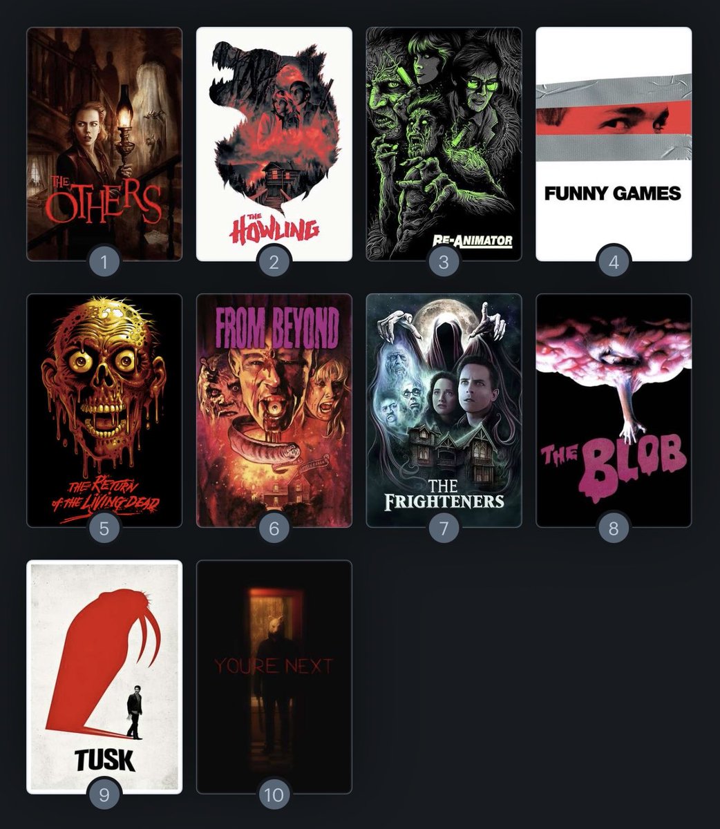 eli_thomas17's tweet image. Another #Spooktober check-in 🎃

The Others was unreal!

Probably one of the best ghost/haunting horror movies I’ve ever seen.

Everything else thus far has been pretty great 👍