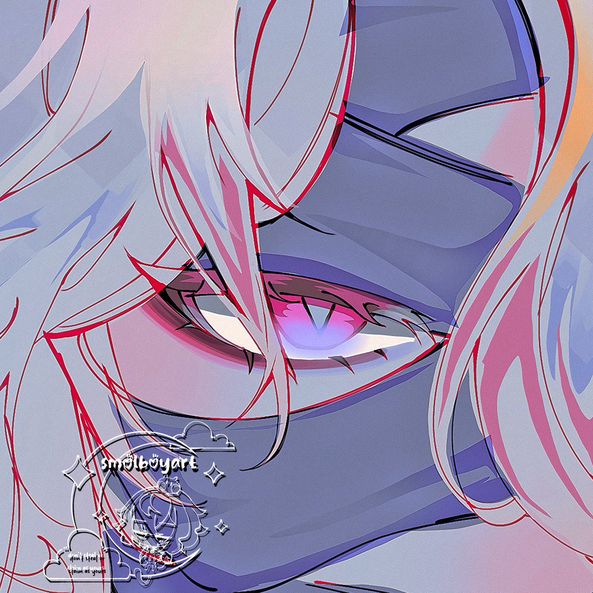 eye 🥀 wip #Rerir #GenshinImpact