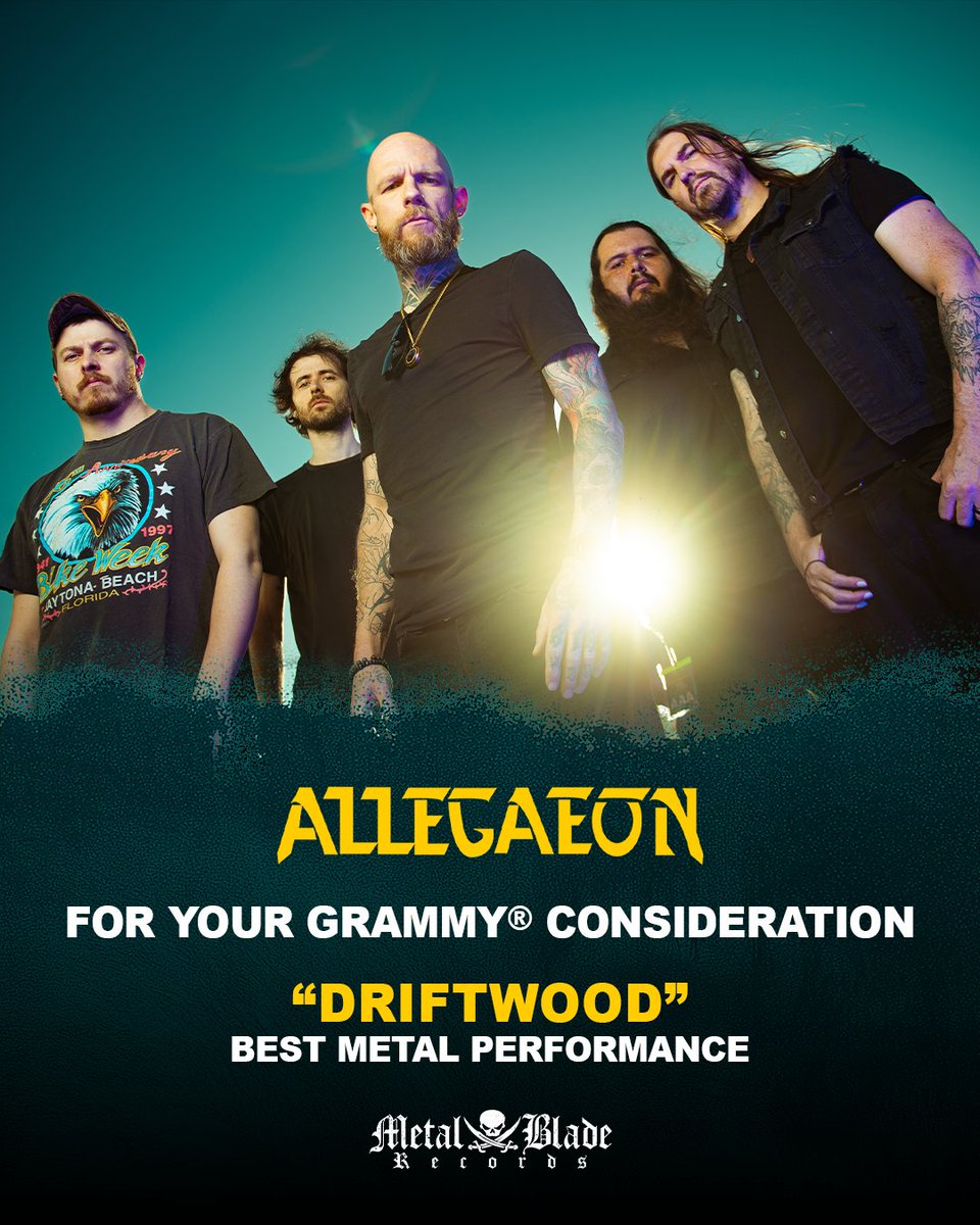 We’re honored to share that “Driftwood” has been submitted for Best Metal Performance for GRAMMY® consideration.

Huge thanks to everyone who’s supported The Ossuary Lens and helped bring this music to life, our fans, our crew, and everyone at @metalblade.