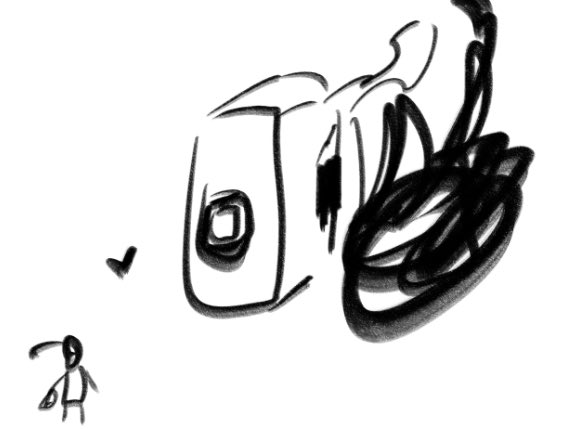 frankhonstein's tweet photo. I MISSED IT BUT HAPPY 18th ANNIVERSARY TO #PORTAL
Tiny #chelldos doodle I did last year https://t.co/0Dc89fdam3