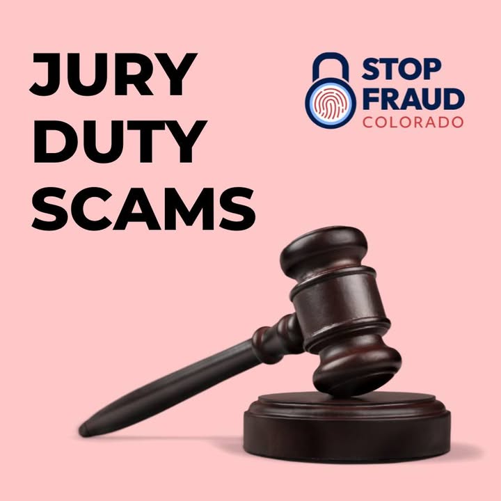 Jury duty is an important responsibility, and our legal system depends on citizens serving on juries to determine the outcome of civil and criminal cases. Unfortunately, scammers use jury duty to try and steal your info or money. Learn how to spot them: bit.ly/4fJFLSy