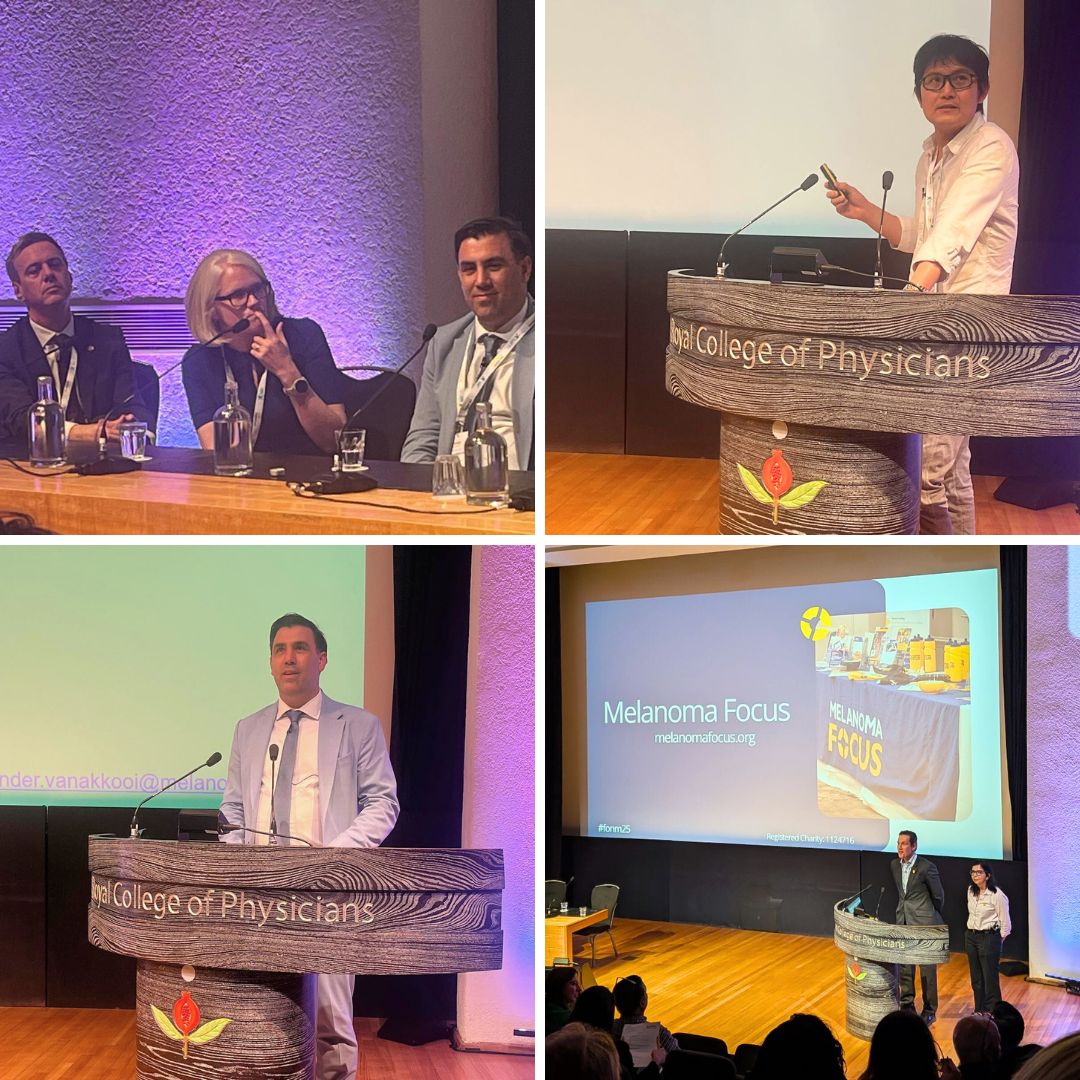 Thank you to everyone who made Focus on Melanoma 2025 such a success!

We are very grateful to our organisers, speakers, session chairs, sponsors, trustees, team, &amp; the Royal College of Physicians for bringing this year’s meeting to life.

We hope to see you next year! 💙