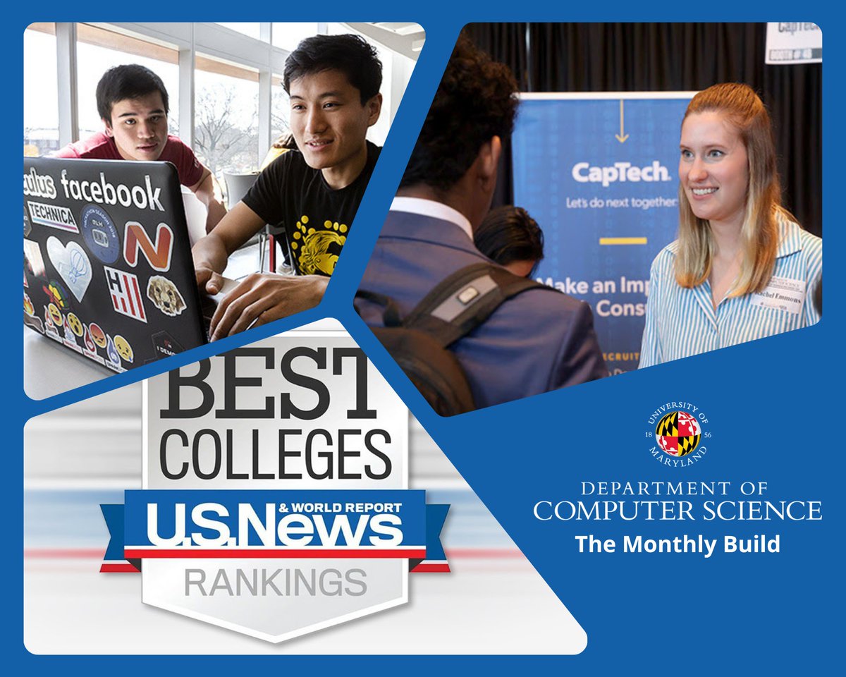 umdcs's tweet image. Stay up to date with the latest from @umdcs! The October issue of The Monthly Build is out now, featuring news, research highlights, and community updates from across the department.
📩 go.umd.edu/October-2025