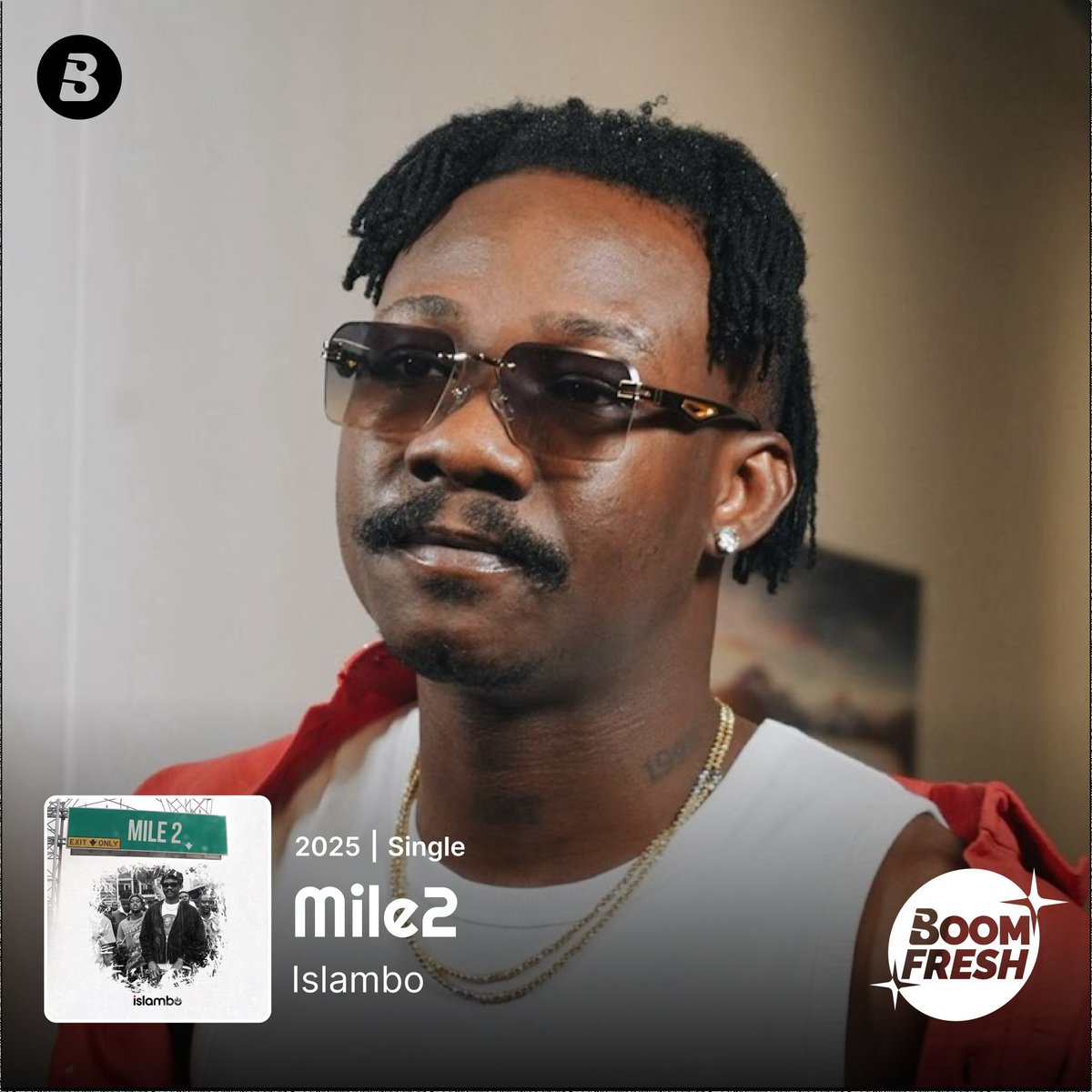BoomplayNigeria's tweet photo. Mile2 no be just location, na lifestyle. ๐ฅ
@islambo10q shared a lot in #Mile2...
Itโs not about where you started, itโs about where youโre going.
All grit. Lagos code. Street wisdom.๐ถ
๐งTake a listen on #Boomplay
โถ๏ธ https://t.co/kIIVfouSX9
#Islambo #NewMusicFriday #BoomFresh https://t.co/niADjGLbGz
