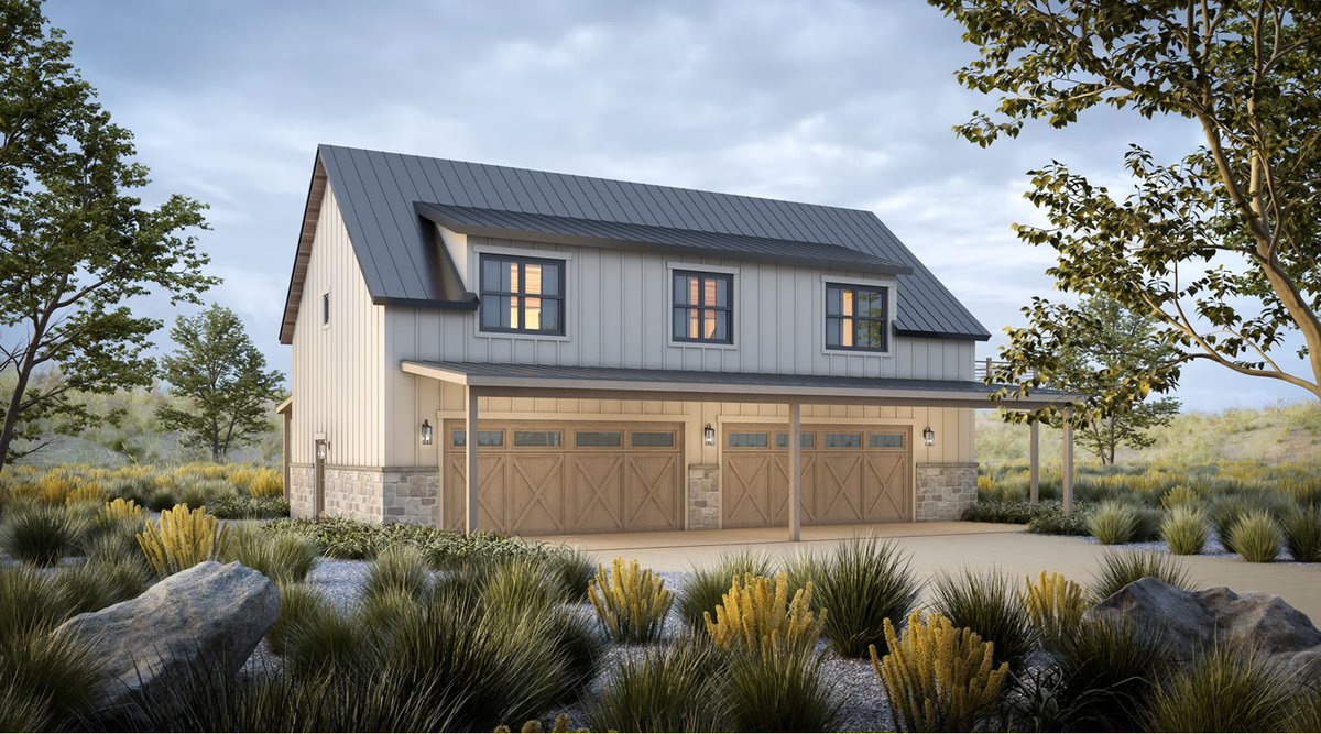 DesignBasicsLLC's tweet image. Add value and versatility to your property with a detached garage apartment! Whether it’s for guests, rental income, or a home office, these plans deliver style + smart space. 🏡💡
Explore designs ➡️bit.ly/4kZF0pD
#GarageApartment #ADU #HomeDesign #DBHomePlans…