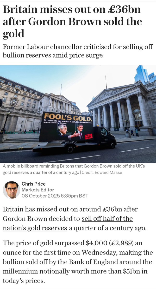 alkanomega's tweet image. Always worth reminding ourselves that @GordonBrown wasn&apos;t just a terrible PM, he was a very overrated Chancellor who eventually destroyed the economy, and ruined people&apos;s finances (see #pensions for starters).

 As #socialism always does

#Labour #failedgovernment #economics