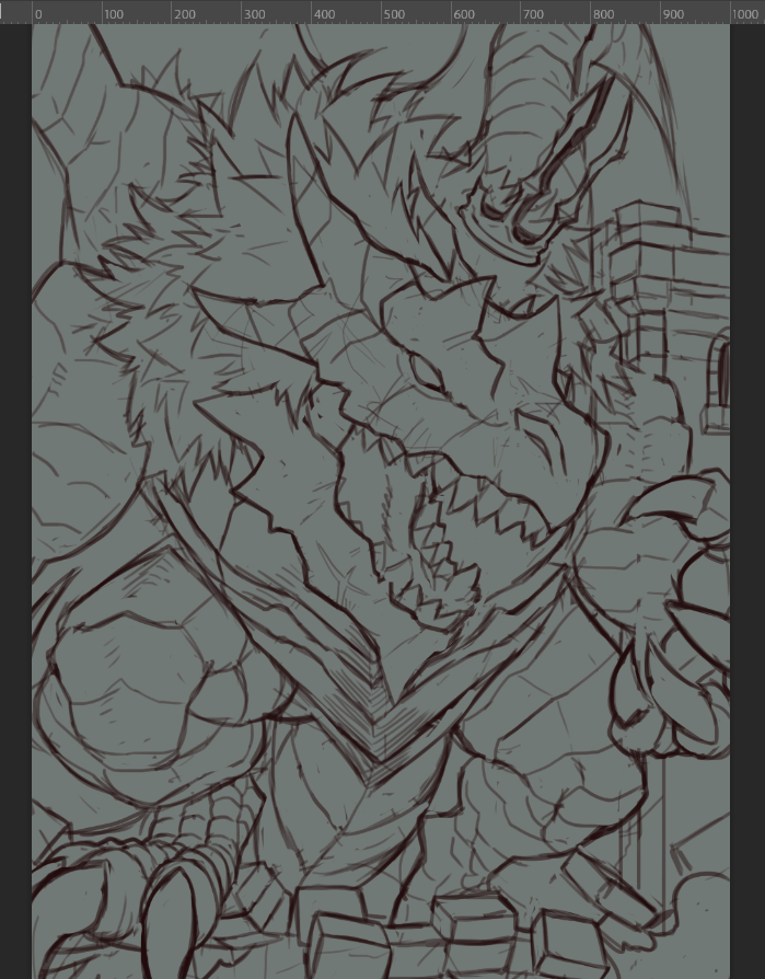 WIP do almoço (e da noite passada tbm).