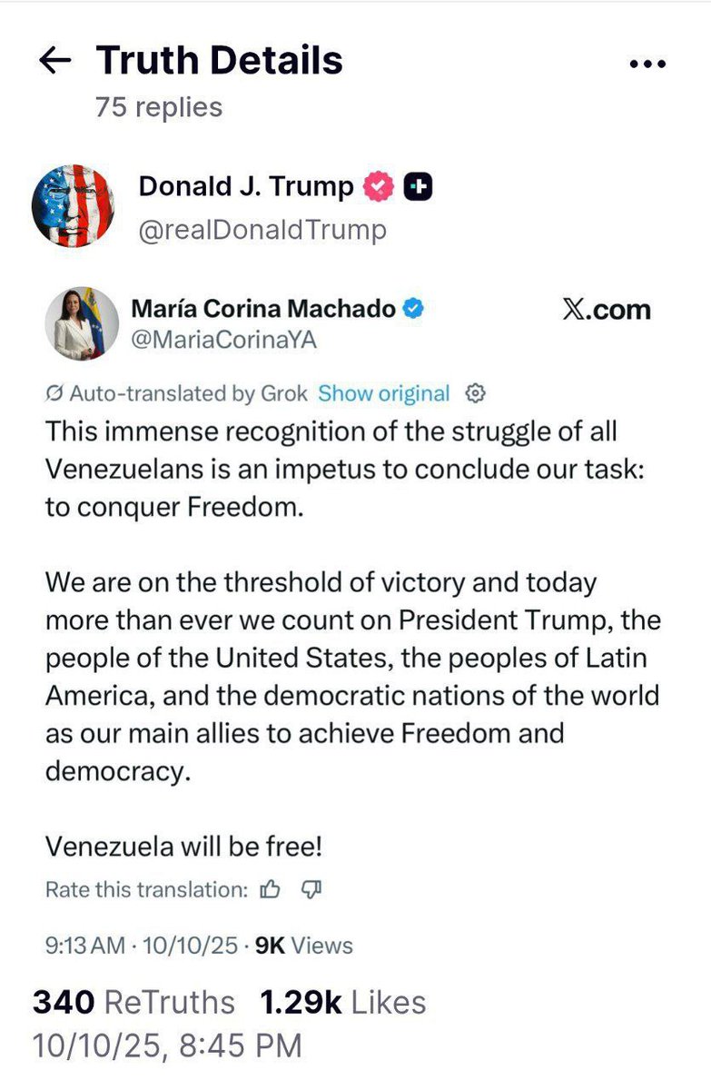 OfficeOfDGP's tweet photo. Here is the Invitation

Freedom and democracy mean regime change operations 😂😁.

Whenever and wherever oil is found, the US will start a freedom, democracy and liberty movement to do regime change and loot that country's resources

Trump's demand for the Nobel was just a Hoax https://t.co/yezJXZ5fKE