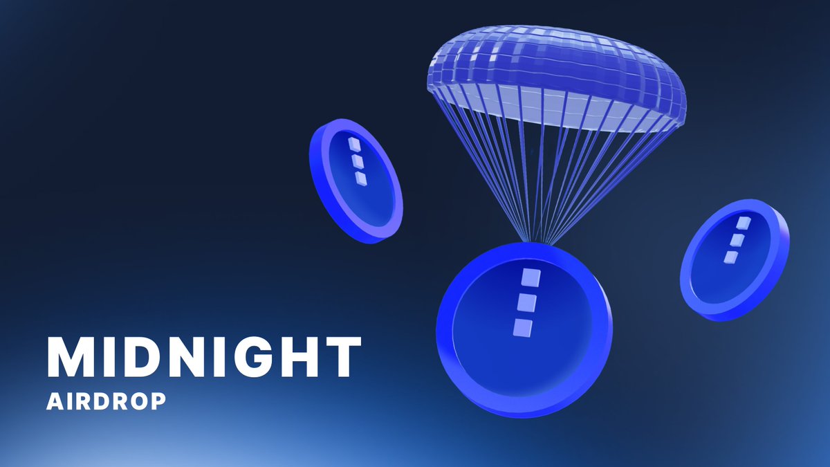 blockchain's tweet image. ⏳ Time is ticking.
Have you checked if you're eligible for the @MidnightNtwrk Airdrop?
Learn how 👉 blockchain.com/blog/posts/its…