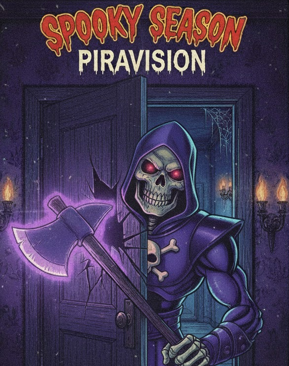 PIRAVIEWERS!  🤟
Hoy, la Spooky Season continua su reinado de terror  con una doble sesión que os hará temblar:

22:30 ➡️ EL RESPLANDOR 
00:30 ➡️ EL PUEBLO DE LOS MALDITOS 

Venid a la oscuridad!
🔗 kick.com/piravision